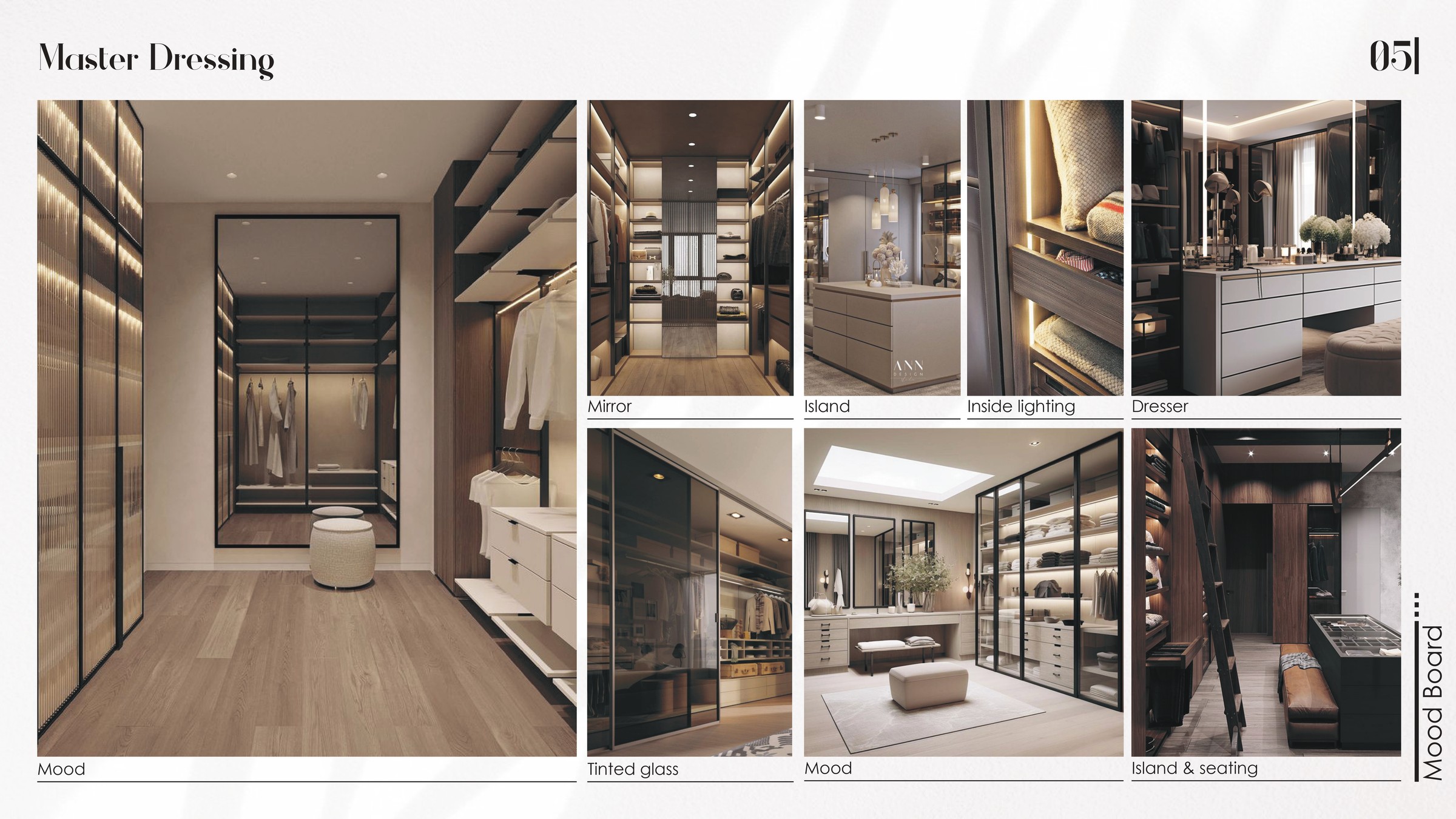 Abdullah Alwi villa — Master Dressing, layout detail
