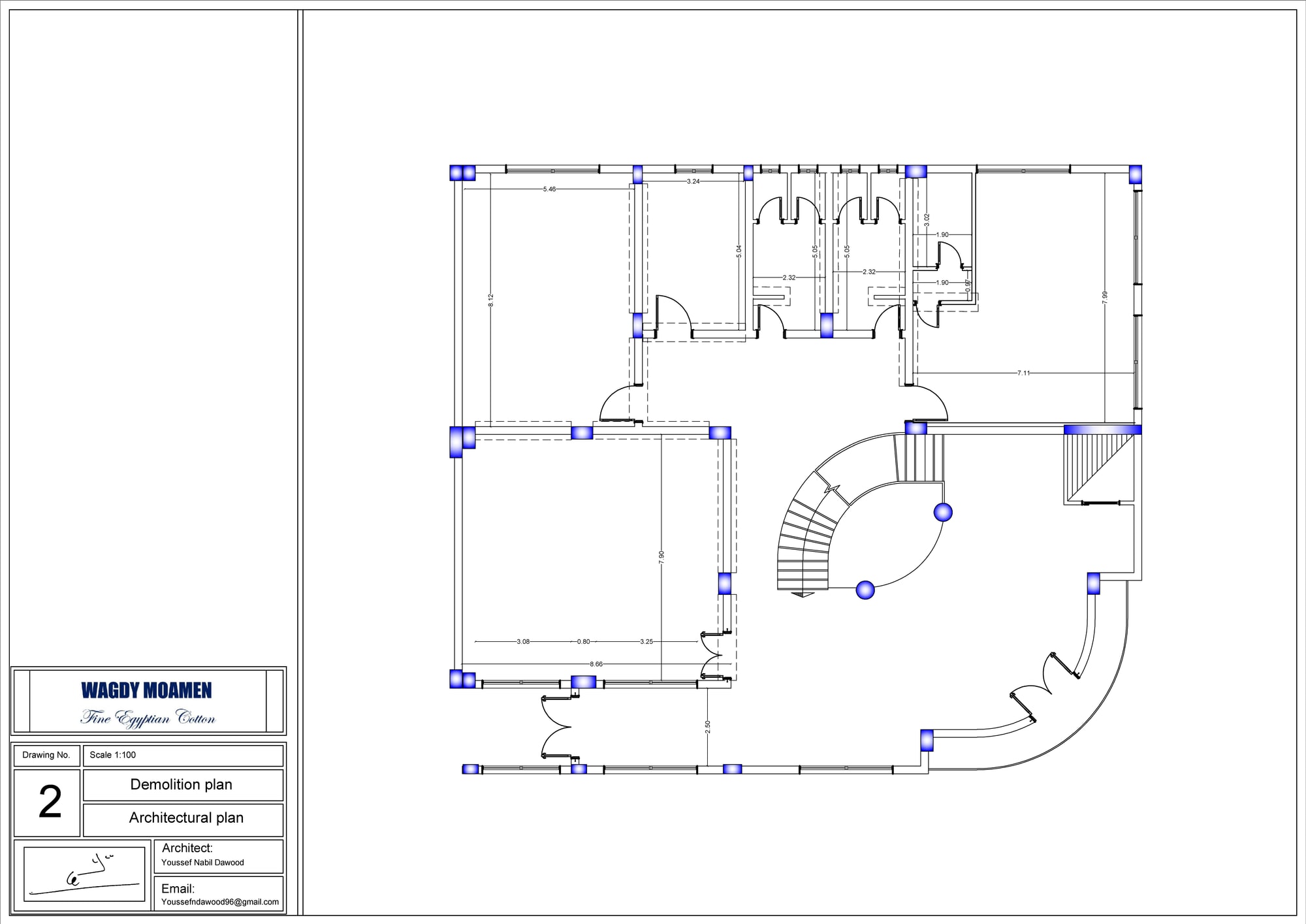 Wagdy Moamen — demolition plan